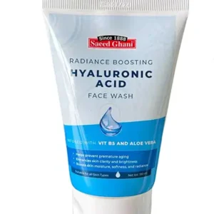 Saeed Ghani Hyaluronic Acid Radiance Boosting Face Wash 50ml