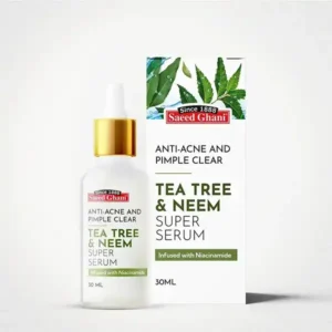 Saeed Ghani Tea Tree & Neem Anti-Acne and Pimple Clear Super Serum 30ml