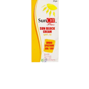 Sun Off Plus Sunblock Cream SPF 70 30g Cream