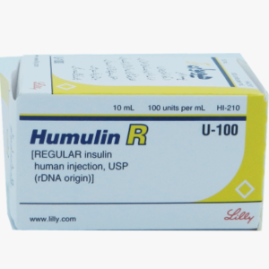 Lilly Humulin R Injection U-100 1 Vial 10ml