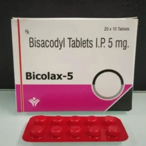 Bisacodyl 5mg 10 Tablets