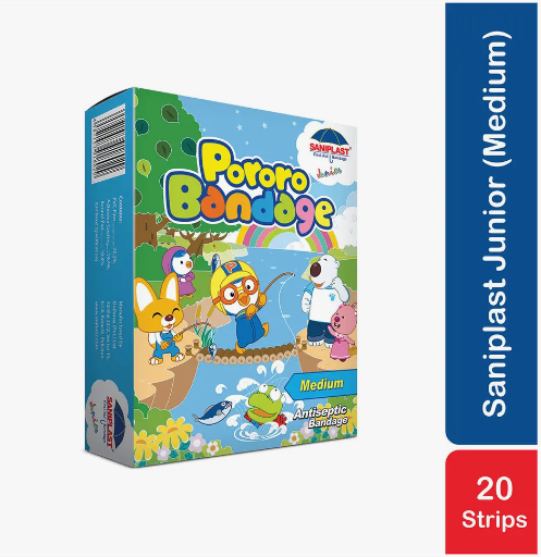 Saniplast Junior Pororo Medium Bandage 1 x 20pcs