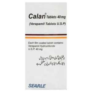 Calan 40mg 50 Tablets