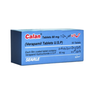 Calan 80mg 50 Tablets