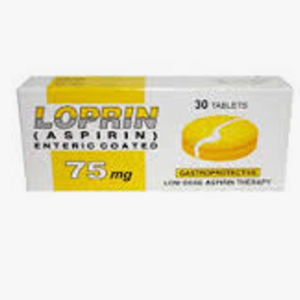 loprin-aspirin-75mg-30-tablets