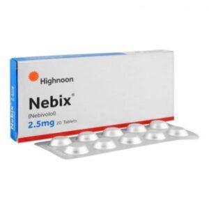 Nebix 2.5mg 20 Tablets