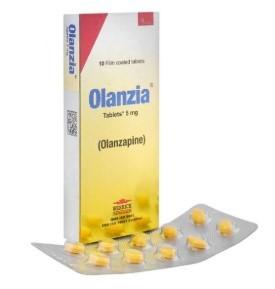 Olanzia (5mg) 10 Tablets