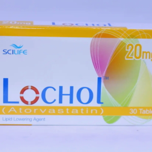 Lochol Atorvastatin (20mg) 30 Tablets