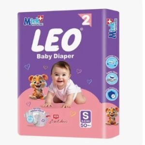 Leo Baby Diapers Small Economy Pack 50 Pieces