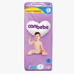 Canbebe Baby Diaper Size 6 (Above 16kg) 40 Pieces