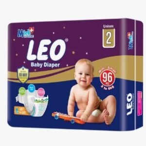 Leo Baby Diapers Small Super Mega Pack 96 Pieces
