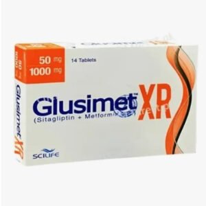 Glusimet XR (50mg+1000mg) Tablet 14 Pieces