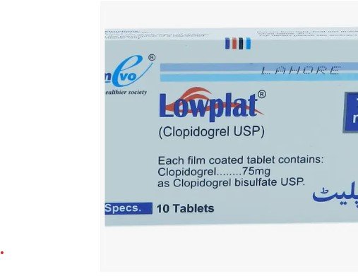 Pharm Evo Lowplat 10 Tablets 75mg