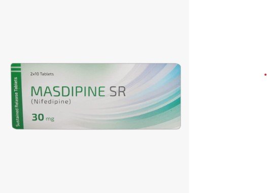 Masdipine SR (30mg) Tablet 20 Pieces