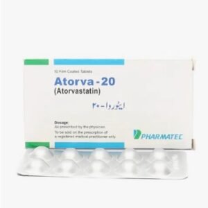 Pharmatec Atorva 20mg 10 Tablets