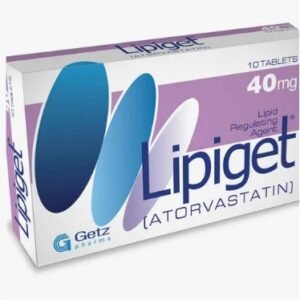 Lipiget 40mg Tab 10's