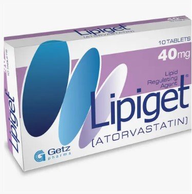 Lipiget 40mg Tab 10's