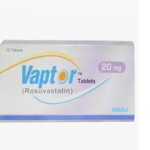 Vaptor Rosuvastatin (20mg) 10 Tablets