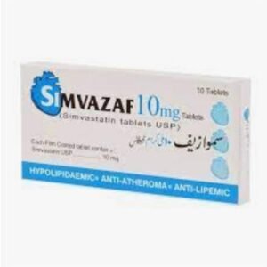 Simvazaf Tablets 10pcs x 10mg