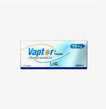 Vaptor Rosuvastatin (10mg) 10 Tablets