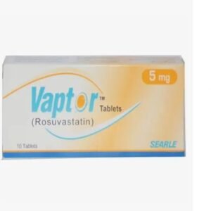 Vaptor Rosuvastatin (5mg) 10 Tablets