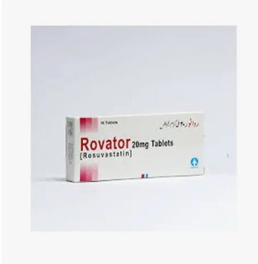 Rovator 20mg 10 Tablets