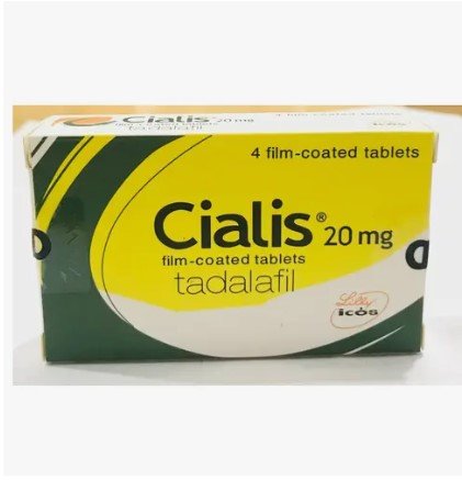 Cialis 20mg 1B 4 Tablets