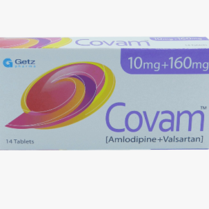 Covam 10mg + 160mg 14 Tablets