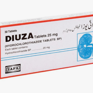 Diuza Hypertension (25mg) 30 Tablets