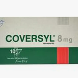 Coversyl 8mg 10 Tablets