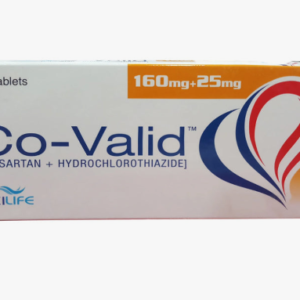 Co-Valid 160/25 mg Tablets 14's