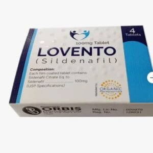 Lovento Sildenafil (100mg ) 4 Tablets