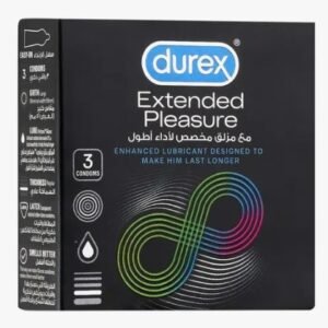 Durex Extended Pleasure Condoms 3 Pieces