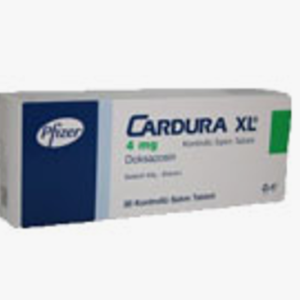 Pfizer Cardura 20 Tablets 4mg