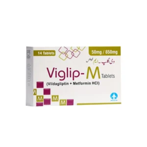 Viglip-M Vildagliptin/Metformin (50mg / 850mg) 14 Tablets