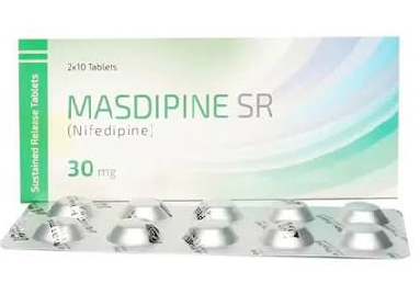 Masdipine SR (30mg) Tablet 20 Pieces