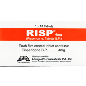 Risp 4mg Tablets 10's