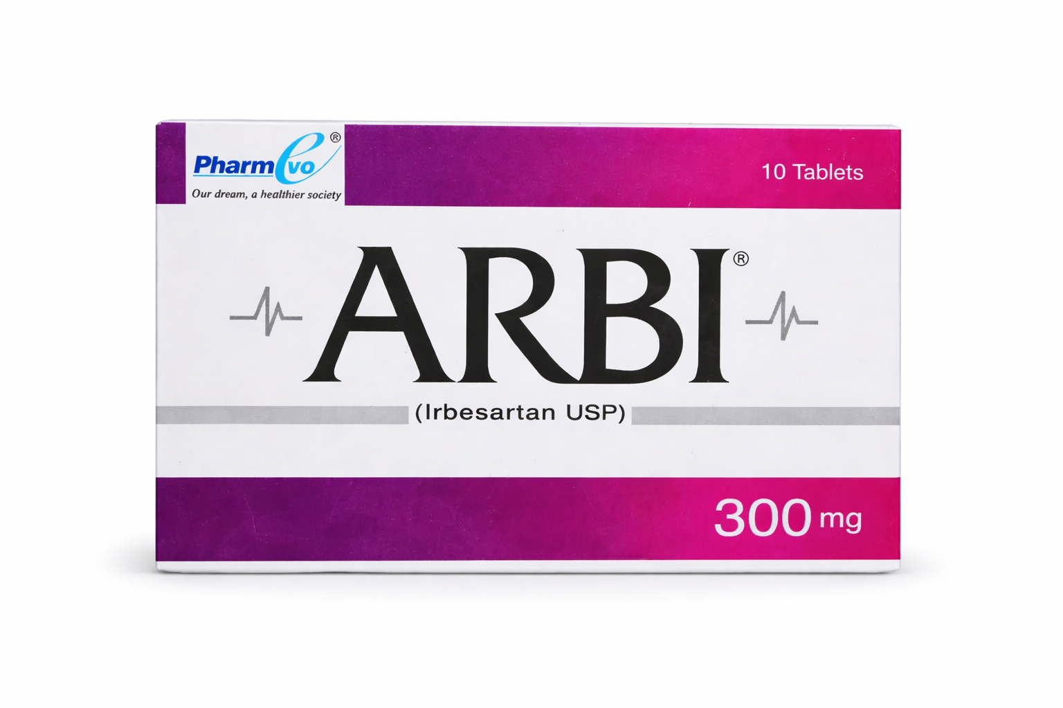 Arbi Tablets 300mg (1 Box = 1 Strip)(1 Strip = 10 Tablets)