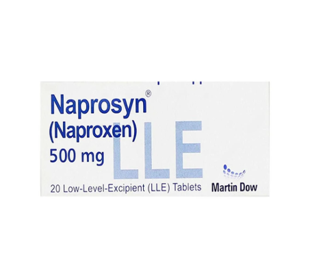 Naprosyn 500mg 20 Tablets