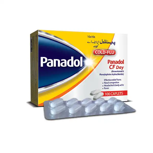 Panadol Cold+Flu Day 10 Tablets
