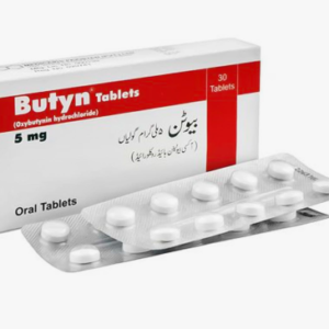 Butyn Oxybutynin Hydrochloride (5mg) 30 Tablets