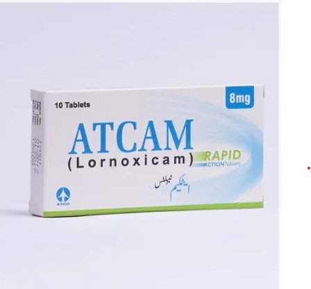 Atco Atcam 8mg 10 Tablets