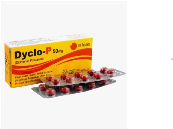 Dyclo-P 50mg Tablets 20pcs