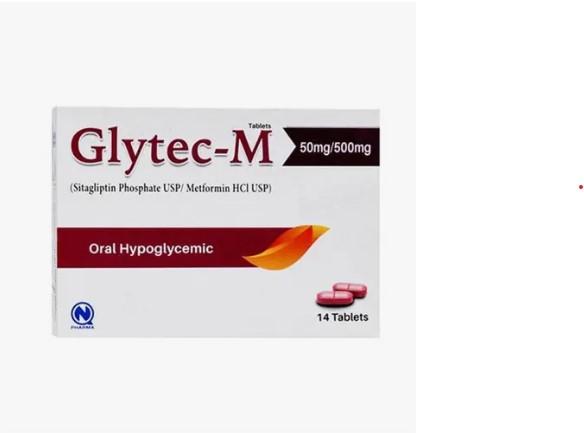 Glytec-M (50/500mg) 14 Tablets