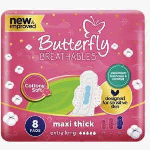 butterfly-breathables-maxi-thick-cottony-sanitary-extra-long-pad-8-pieces