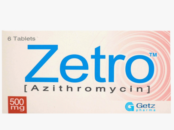 Zetro 500mg Tablets 6pcs