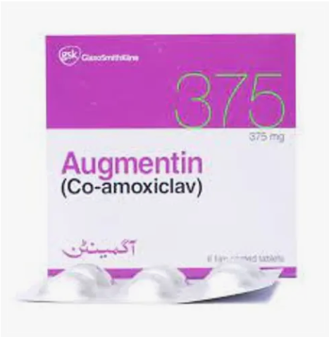 GSK Augmentin 6 Tablets 375mg