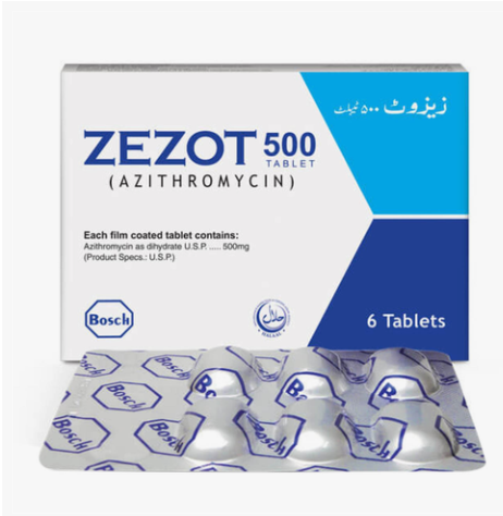 Zezot (500mg) Tabletss 6pcs