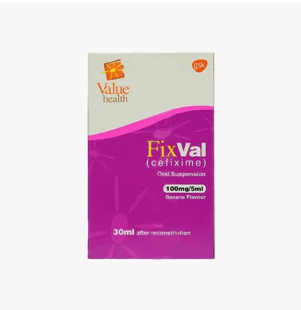 Fixval 100Mg/5Ml Suspension