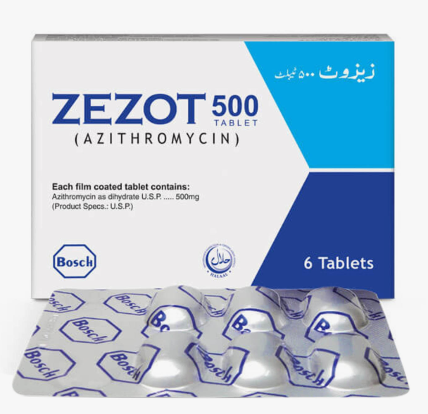Zezot (500mg) Tabletss 6pcs